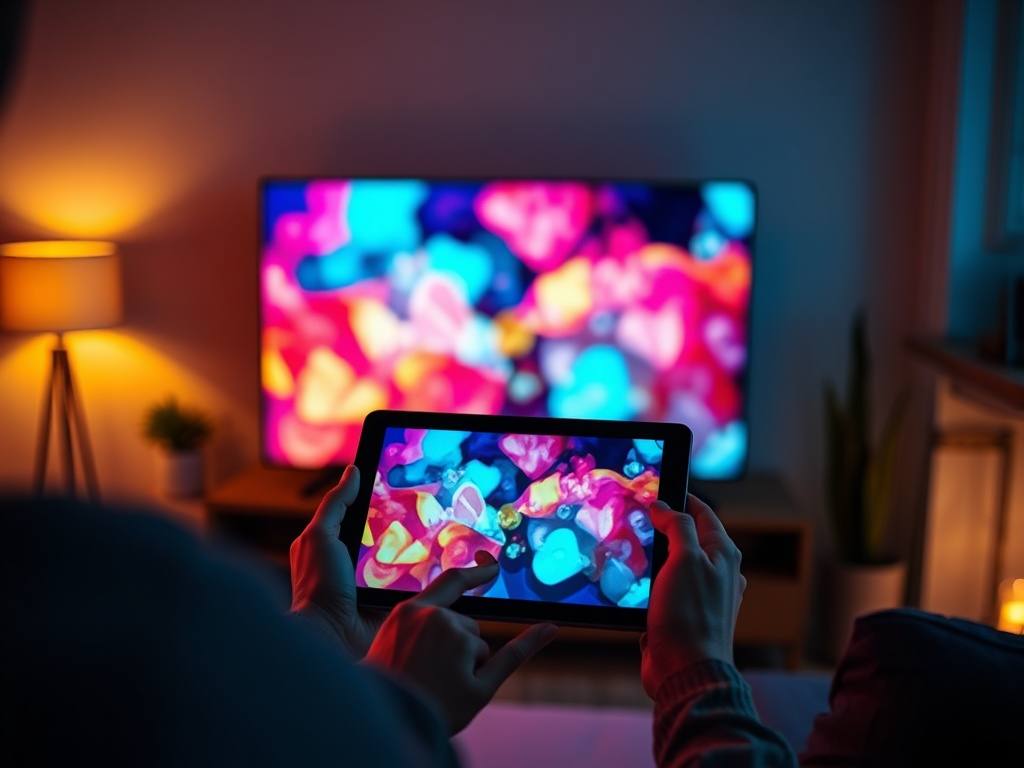 For IPTV Multi-Device auf Tablet und Fernseher